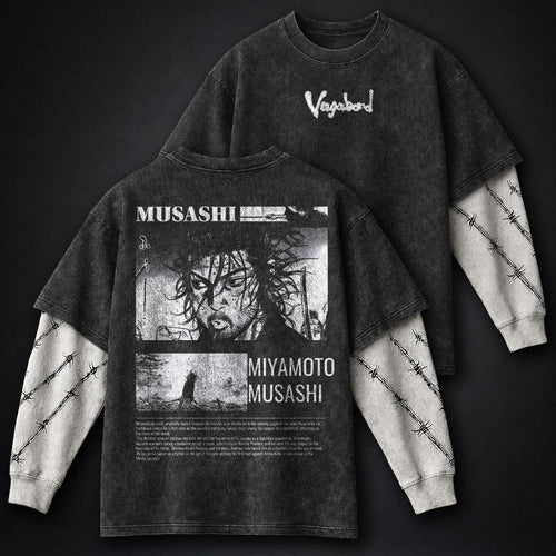 Vagabond Urban Washed Double Sleeves T-Shirt