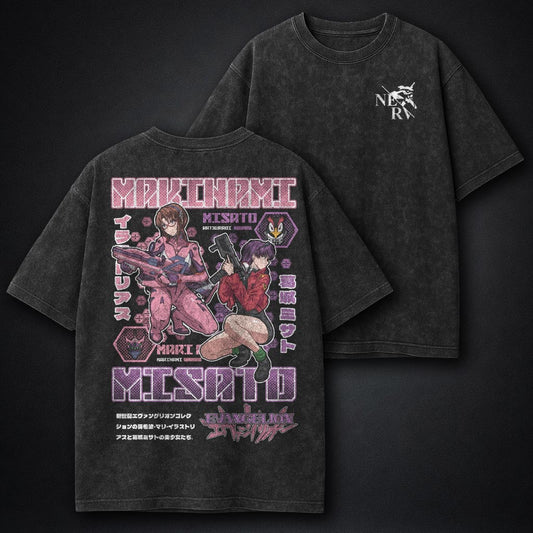 Neon Genesis Evangelion Urban Washed T-Shirt