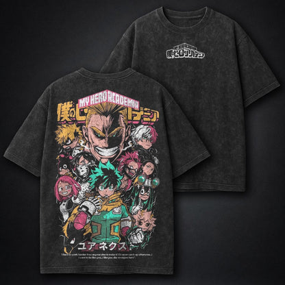 My Hero Academia Vintage Washed T-Shirt