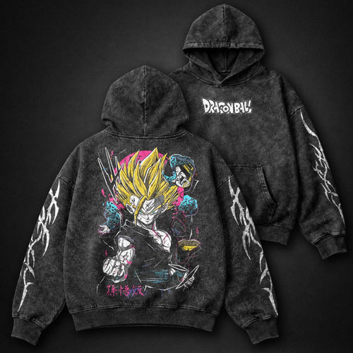 Dragon Ball Washed Washed Hoodie