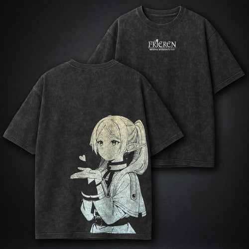 Frieren Oversized Washed T-Shirt