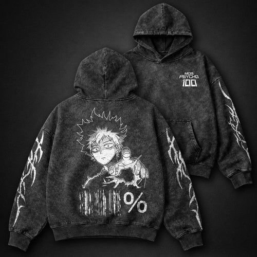 Mob Psycho 100 Cozy Washed Hoodie