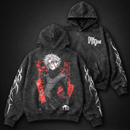 Dandadan Clean Washed Hoodie