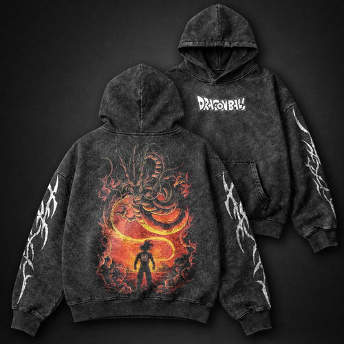 Dragon Ball Heavyweight Washed Hoodie