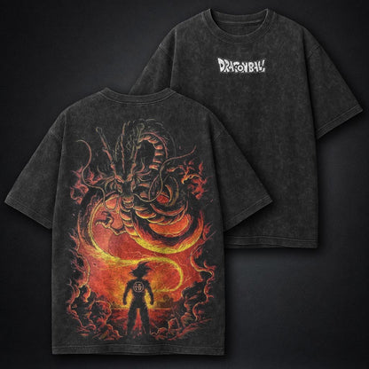 Dragon Ball Streetwear Washed T-Shirt