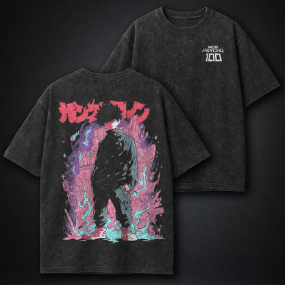Mob Psycho 100 Premium Washed T-Shirt