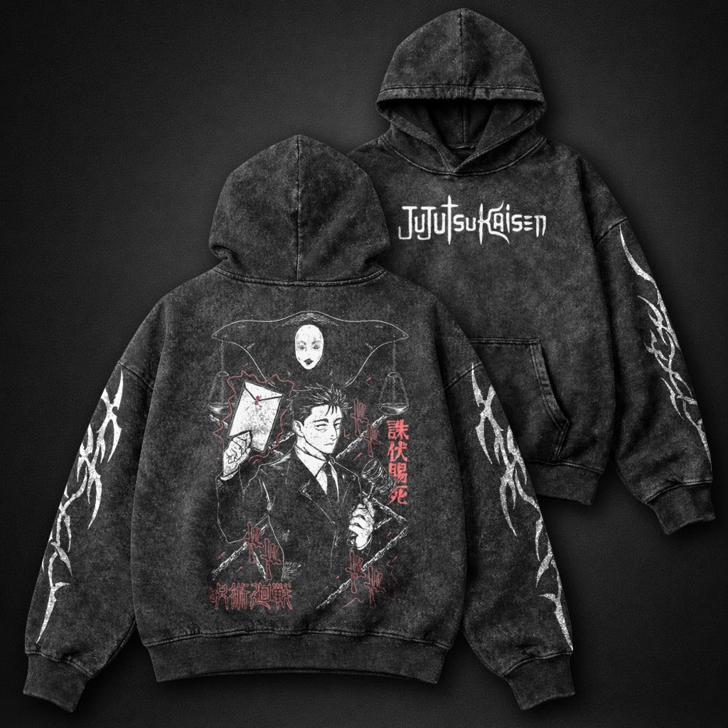 Jujutsu Kaisen Modern Washed Hoodie