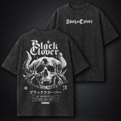 Black Clover Essential Washed T-Shirt