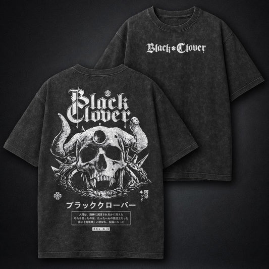 Black Clover Essential Washed T-Shirt