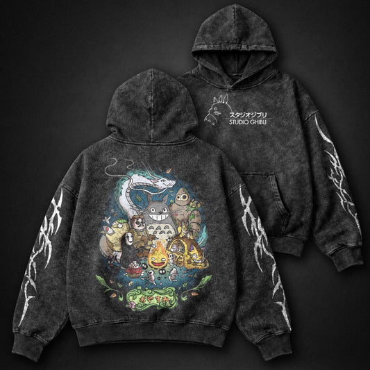 Ghibli Classic Washed Hoodie