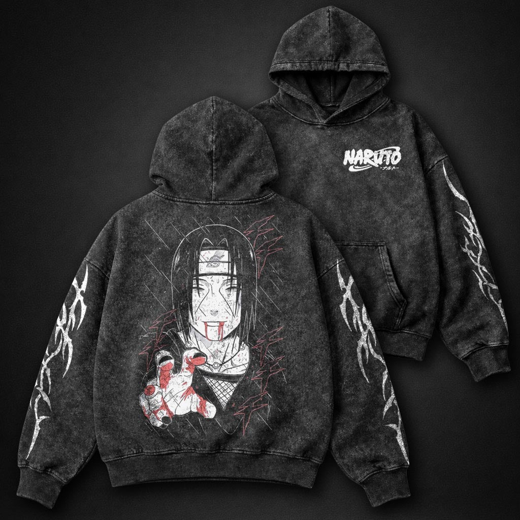 Naruto Luxe Washed Hoodie