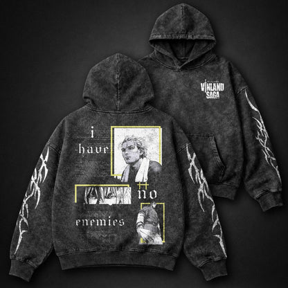 Vinland Saga Oversized Washed Hoodie