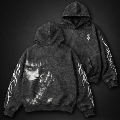 Berserk Vintage Washed Hoodie