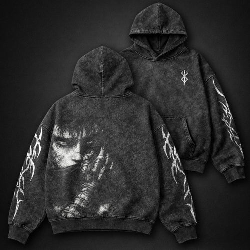 Berserk Vintage Washed Hoodie