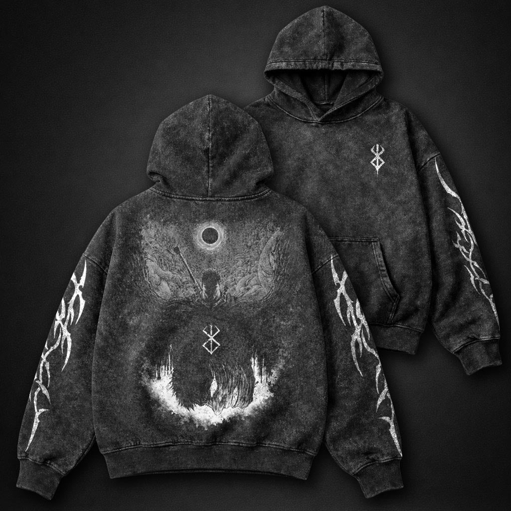 Berserk Sleek Washed Hoodie