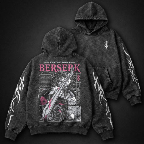 Berserk Soft Washed Hoodie