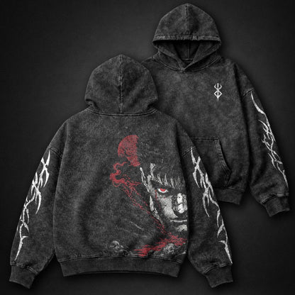 Berserk Heavyweight Washed Hoodie
