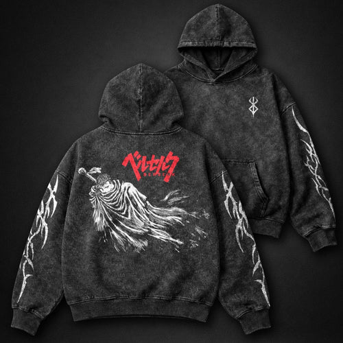 Berserk Comfy Washed Hoodie