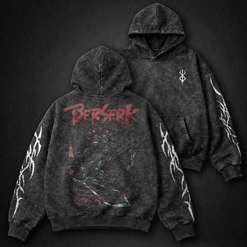 Berserk Lightweight Washed Hoodie