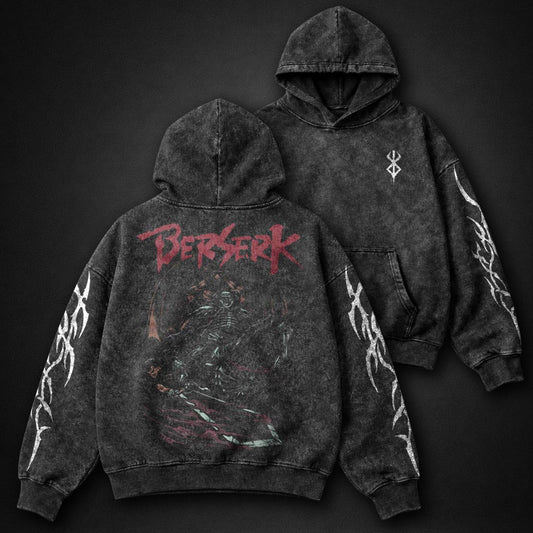 Berserk Lightweight Washed Hoodie