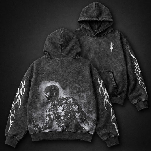Berserk Cozy Washed Hoodie
