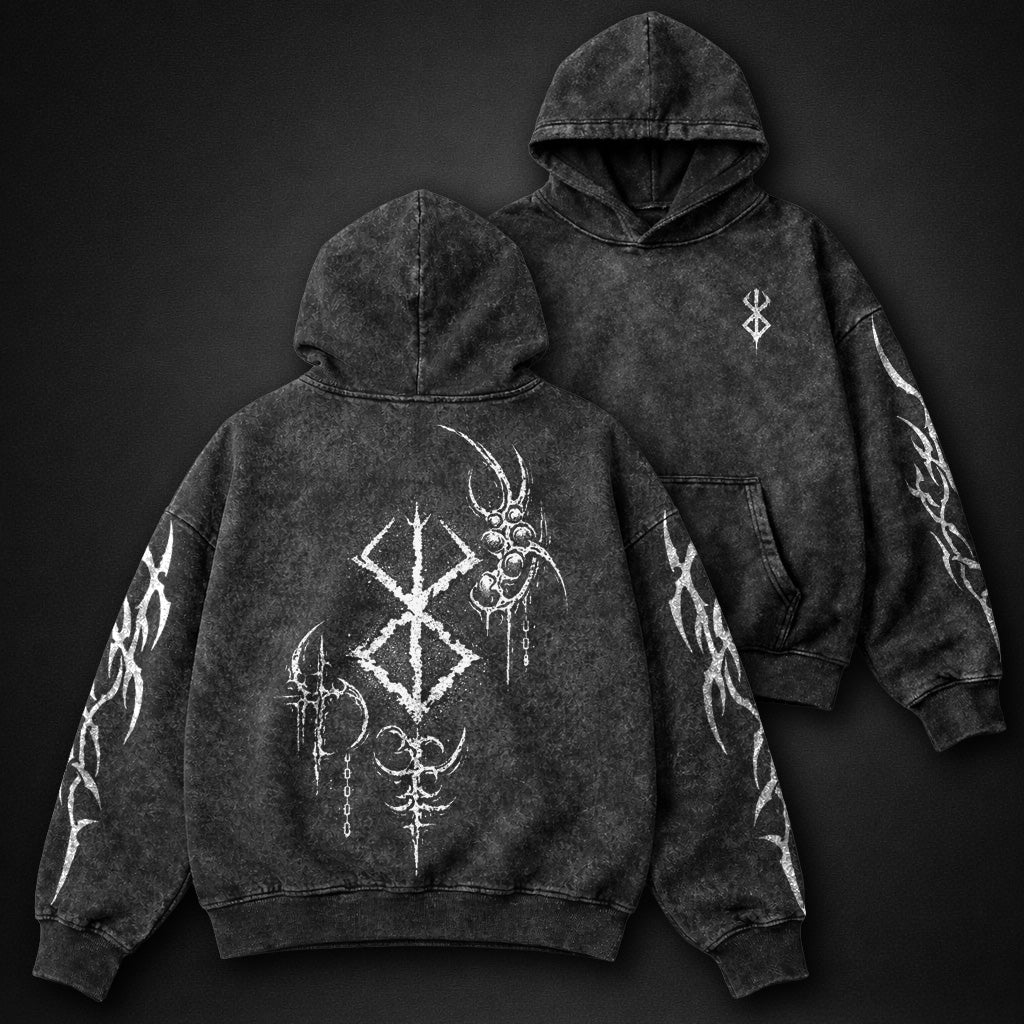 Berserk All-season Washed Hoodie