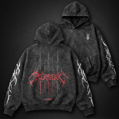 Berserk Versatile Washed Hoodie