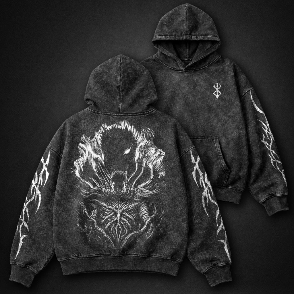 Berserk Minimal Washed Hoodie
