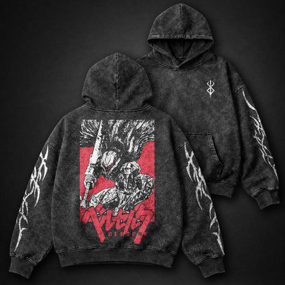 Berserk Modern Washed Hoodie