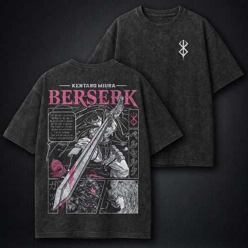 Berserk Loose-fit Washed T-Shirt