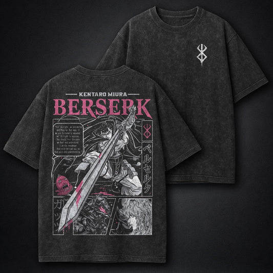 Berserk Loose-fit Washed T-Shirt