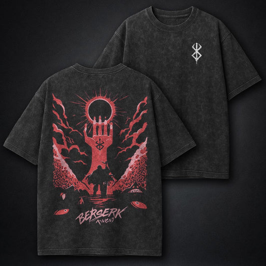 Berserk Casual Washed T-Shirt