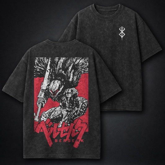 Berserk Textured Washed T-Shirt