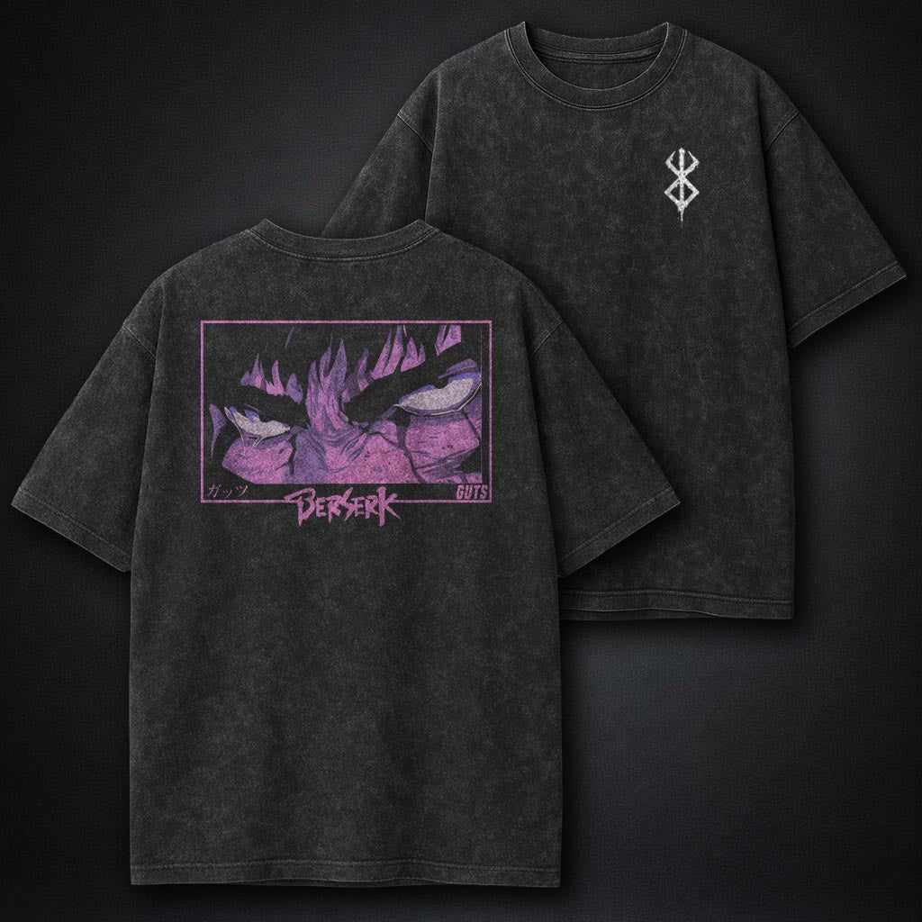 Berserk Faded Washed T-Shirt