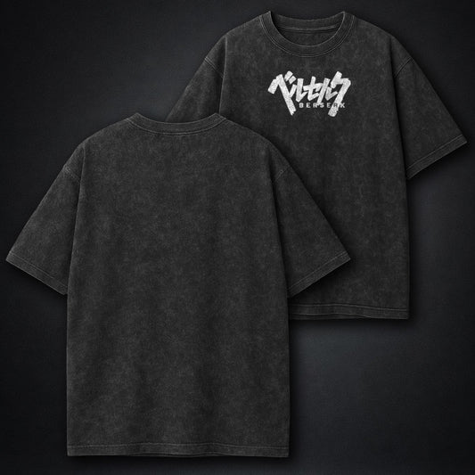 Berserk Printed Washed T-Shirt
