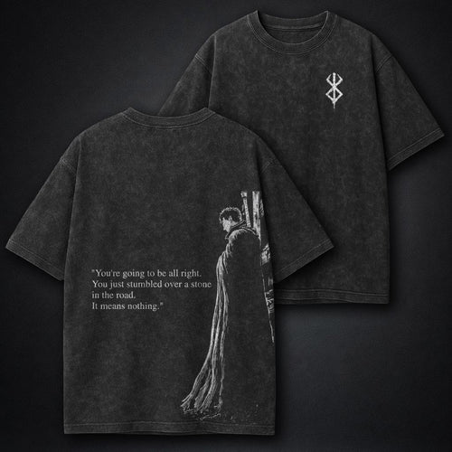Berserk Oversized Washed T-Shirt