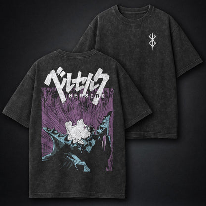 Berserk Distressed Washed T-Shirt