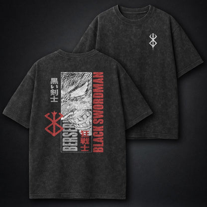 Berserk Streetwear Washed T-Shirt