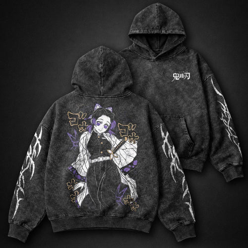 Demon Slayer Bold Washed Hoodie