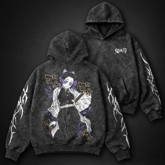 Demon Slayer Bold Washed Hoodie