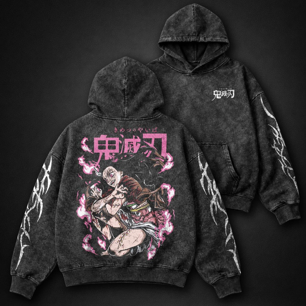 Demon Slayer Signature Washed Hoodie