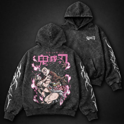 Demon Slayer Signature Washed Hoodie