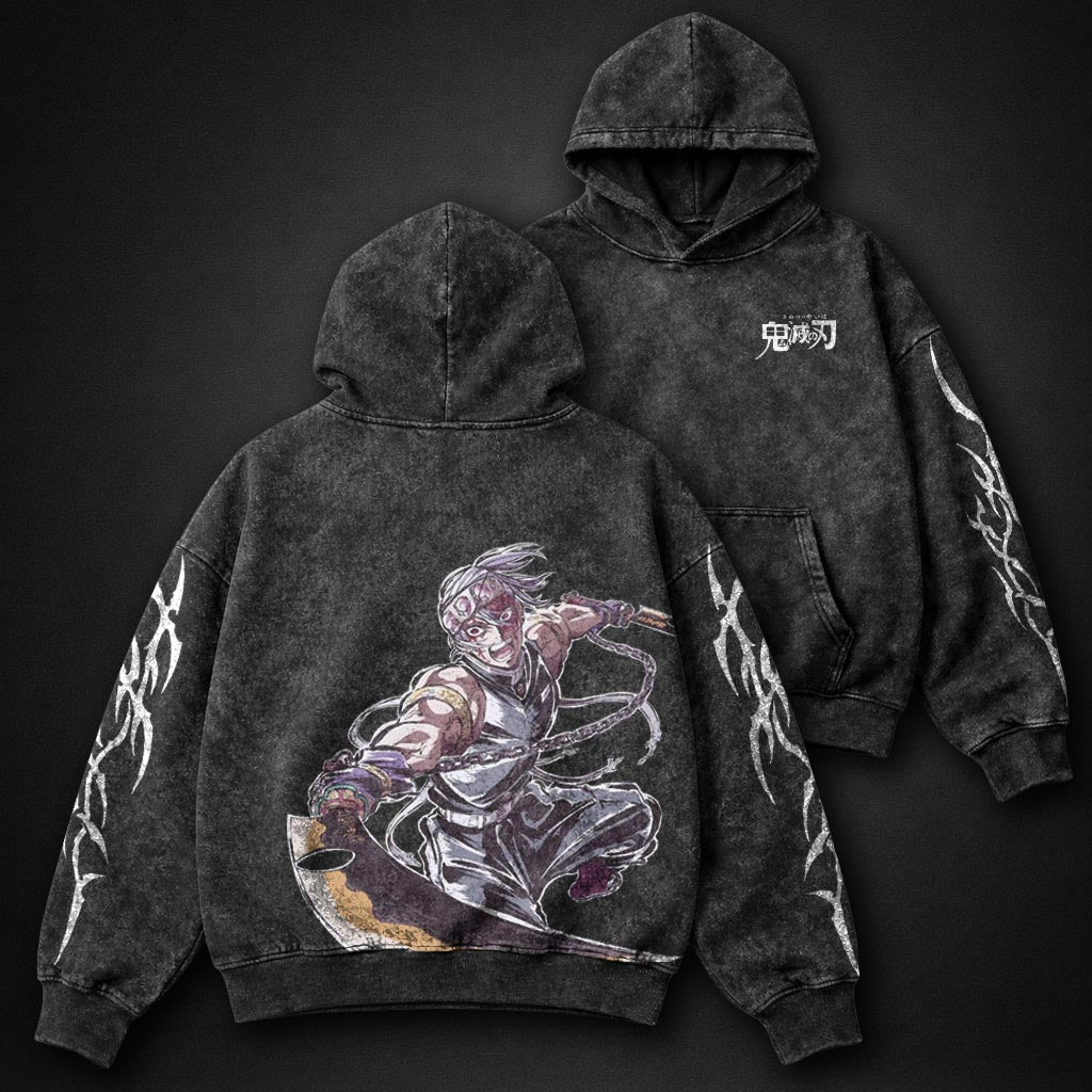 Demon Slayer Comfy Washed Hoodie