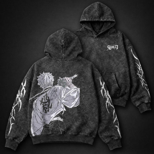 Demon Slayer Soft Washed Hoodie