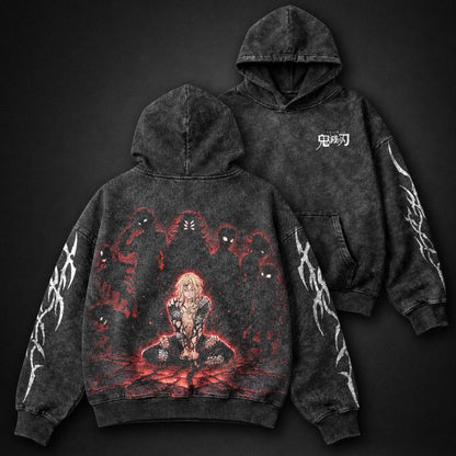 Demon Slayer Durable Washed Hoodie