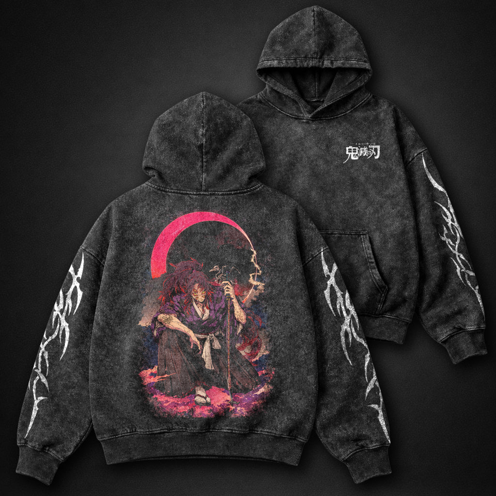 Demon Slayer Core Washed Hoodie