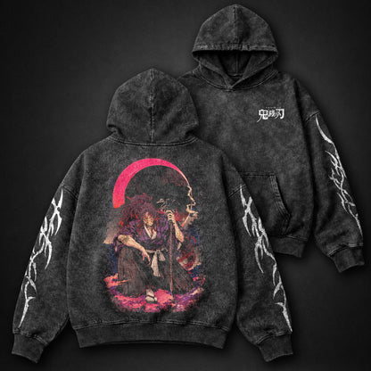 Demon Slayer Core Washed Hoodie