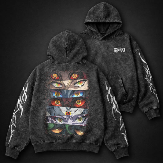 Demon Slayer Versatile Washed Hoodie