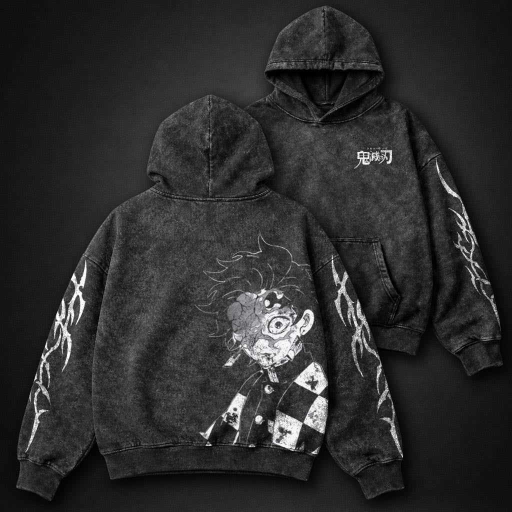 Demon Slayer Premium Washed Hoodie