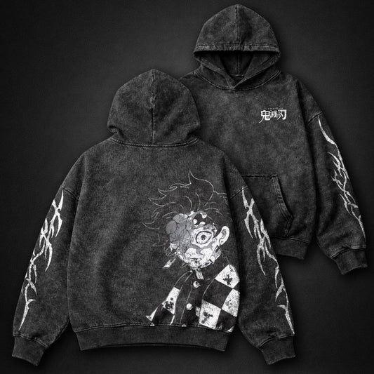 Demon Slayer Premium Washed Hoodie